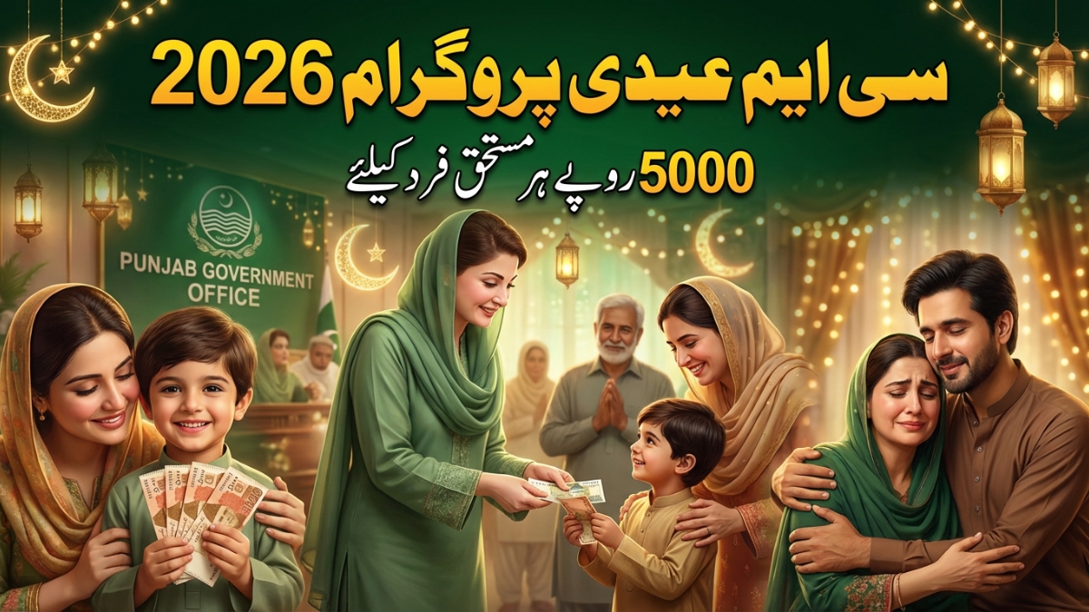 Maryam Nawaz Eidi Scheme 2026 Full Details Revealed