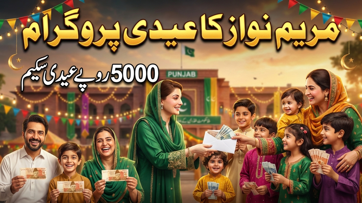 Maryam Nawaz Eidi Scheme 2026 – Rs5000 Online Apply Now