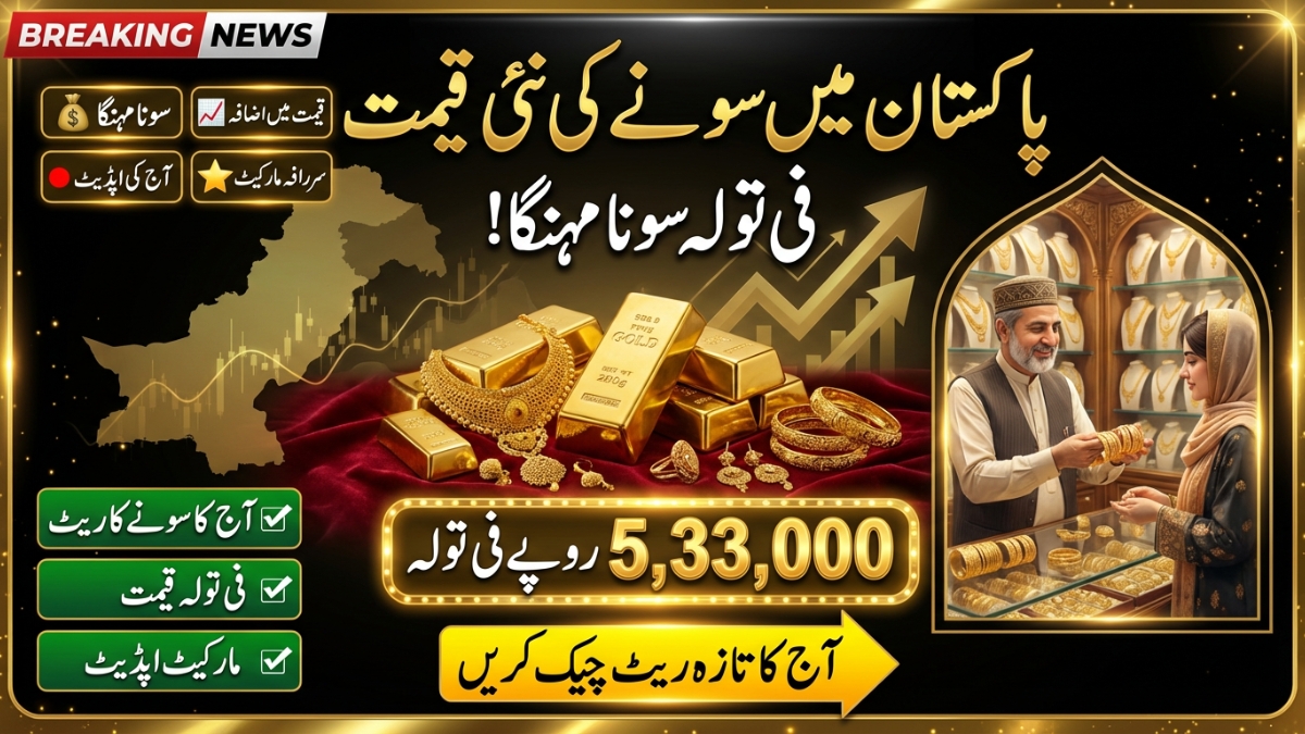 Pakistan Gold Prices – Latest Gold Rate Today