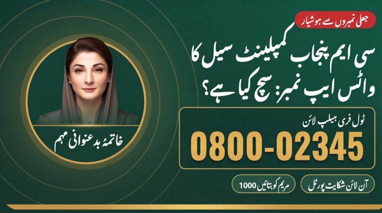 CM Punjab Complaint Cell WhatsApp Number: What Is Official and What Is Not