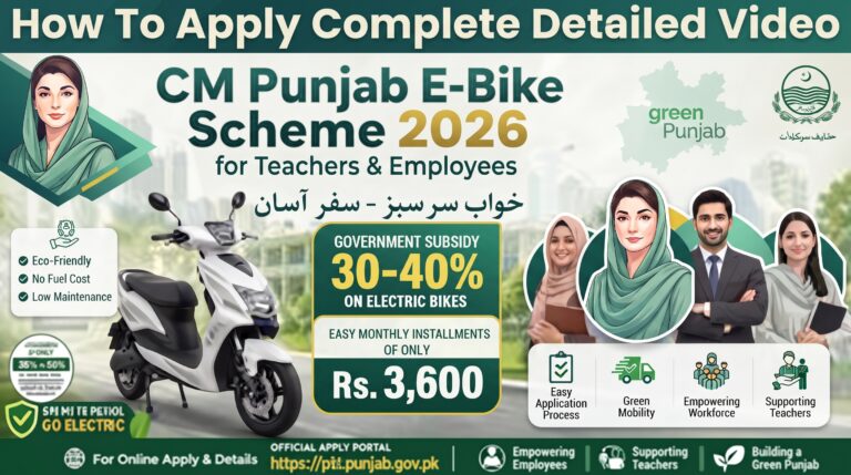 Maryam Nawaz Bike Scheme 2026: Latest Update and Details