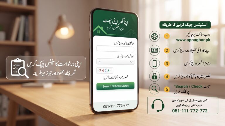 Apni Chhat Apna Ghar Application Status Check 2026: Check by CNIC